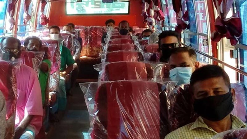 বাসে অর্ধেক যাত্রী পরিবহনের সিদ্ধান্ত নিয়ে ধোঁয়াশা