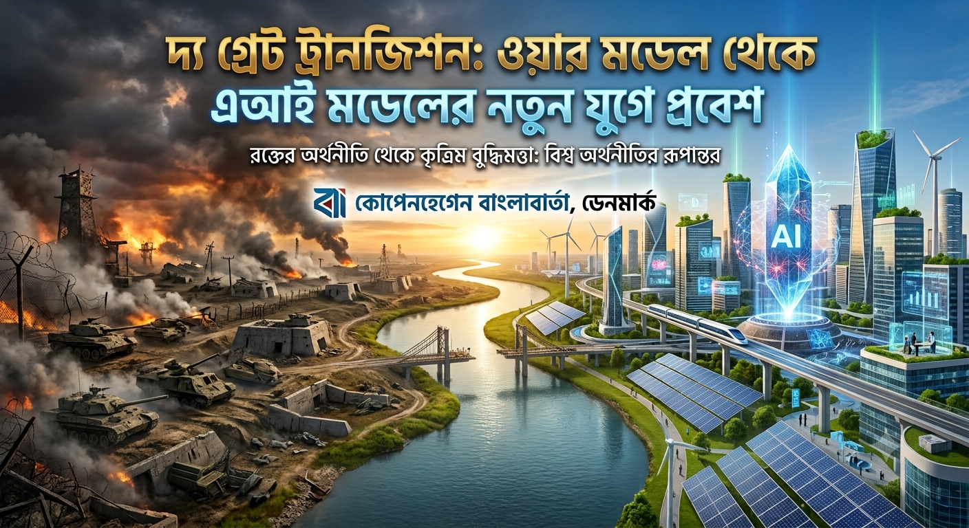 যুদ্ধ থেকে কৃত্রিম বুদ্ধিমত্তা: বিশ্ব যেভাবে নতুন মডেলের অর্থনীতি ও নিয়ন্ত্রনের যুগে প্রবেশ করছে